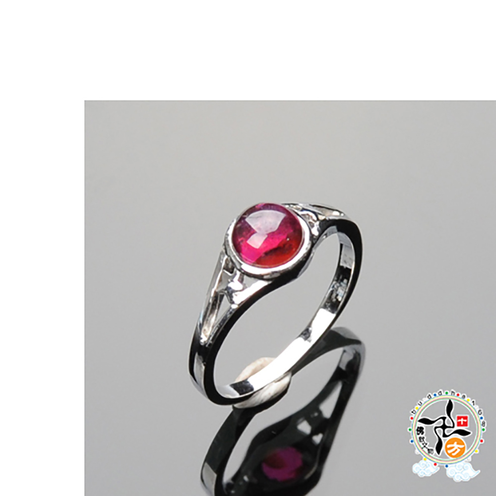 紅石榴石戒指17mm【十方】135589