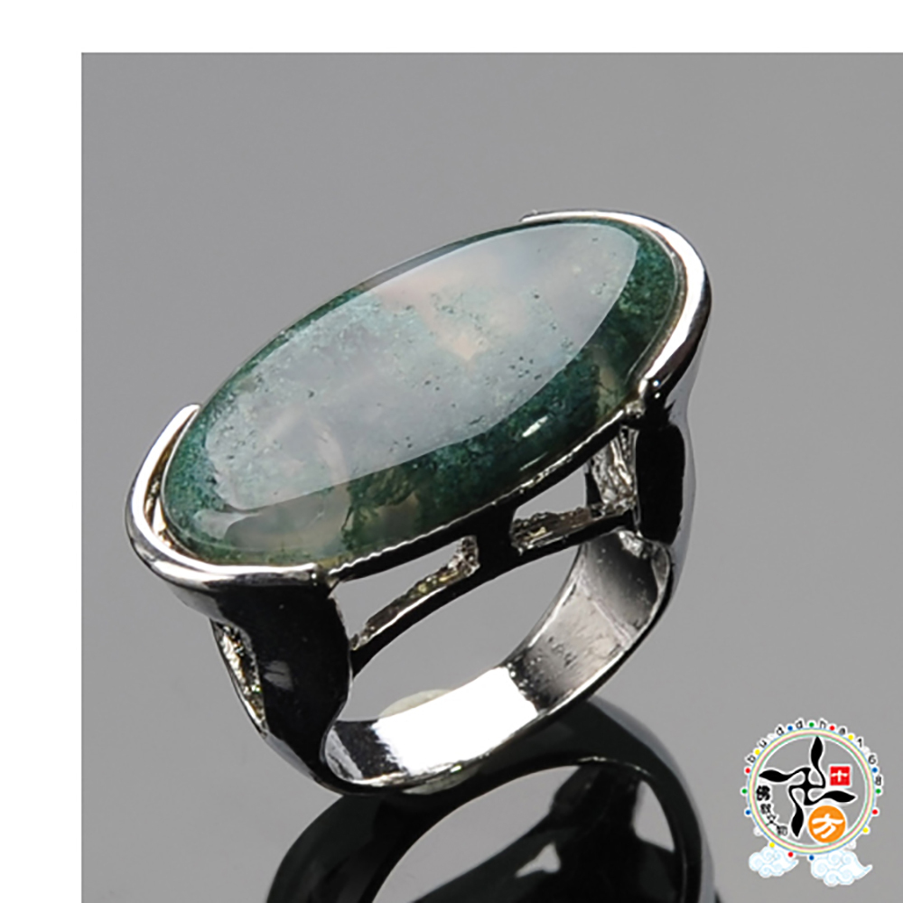 綠幽靈水晶}戒只【十方】136285