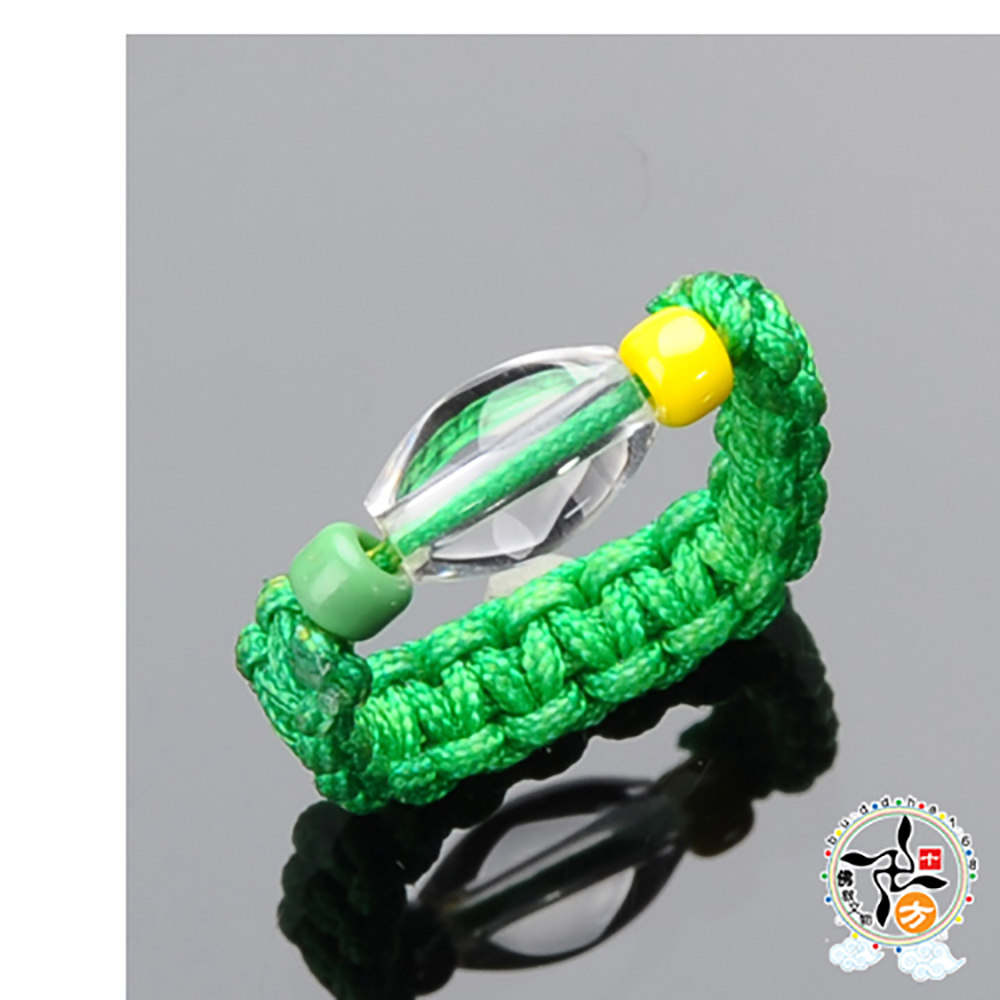 水晶{平安}中國結戒指【十方】136246