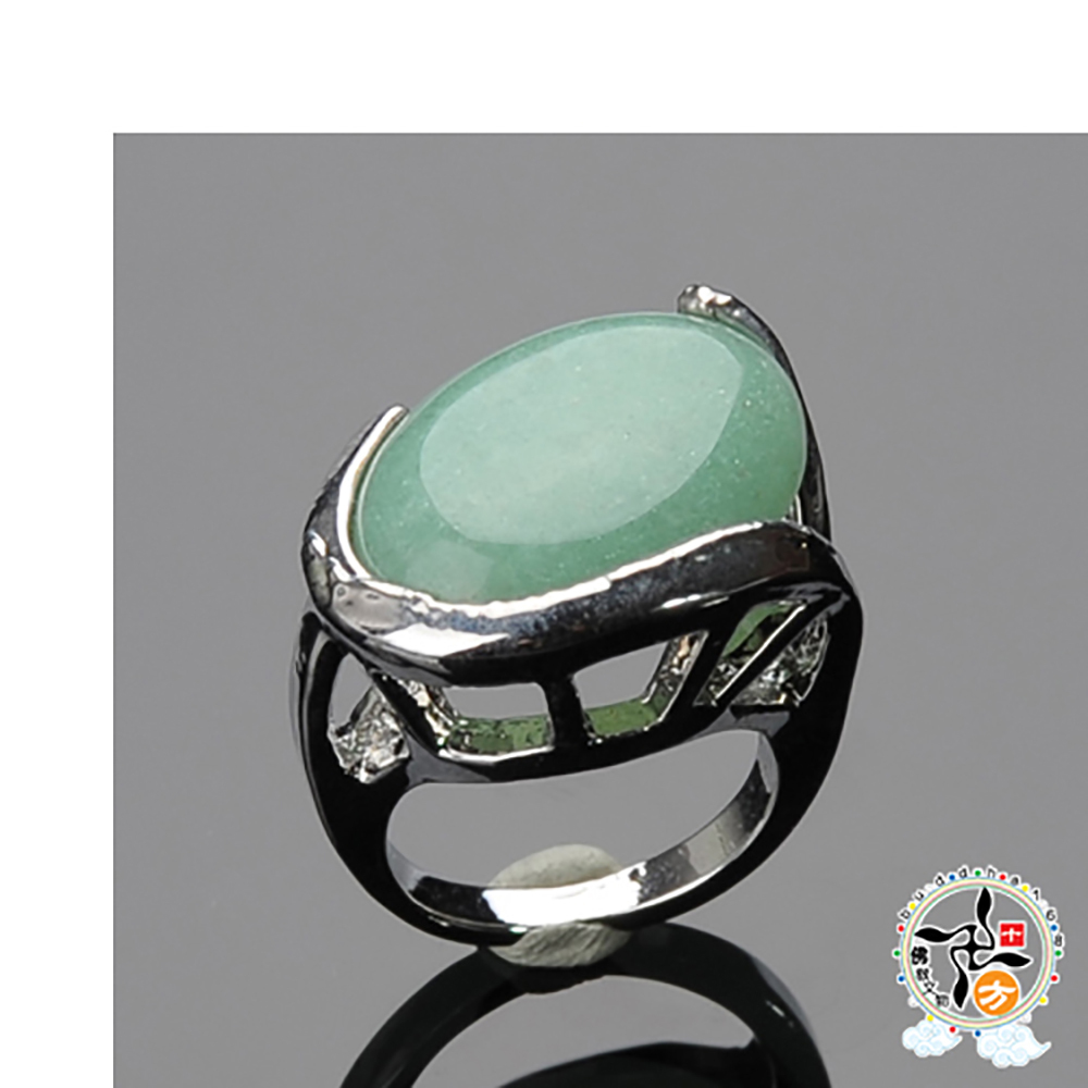 東菱玉{招財}戒只 16 mm【十方】136296