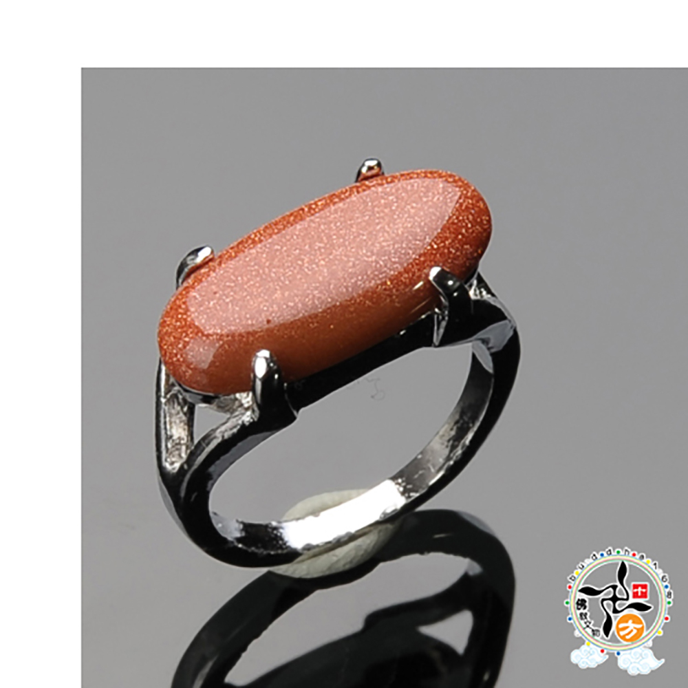 金沙石{招財}戒只 17mm【十方】136289