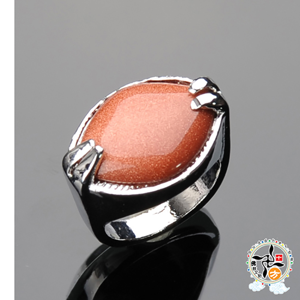 金沙石{招財}戒只 17mm【十方】136294