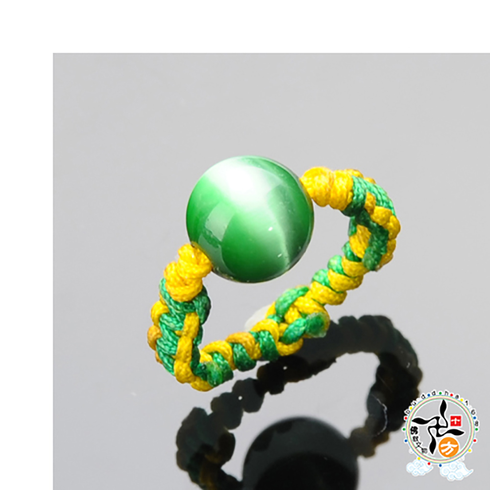 虎眼{避邪}中國結戒指【十方】136244