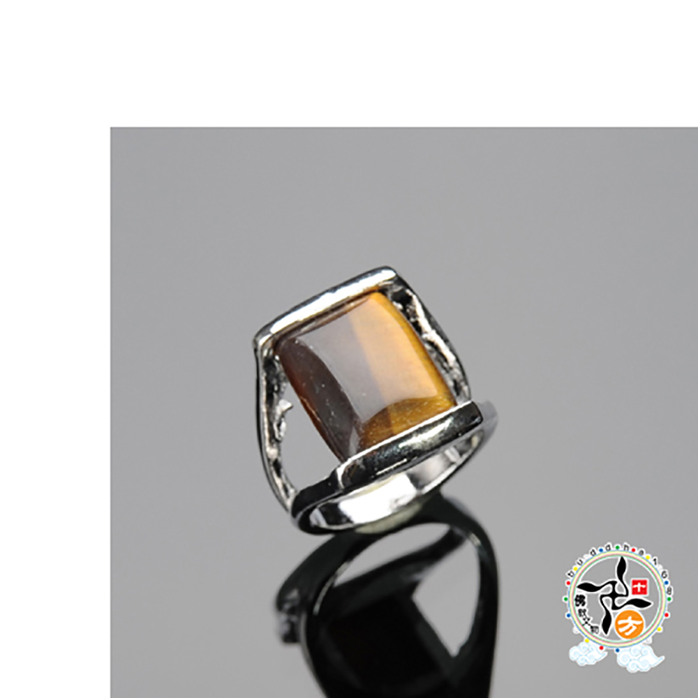 虎眼石{招財}戒指【十方】136319