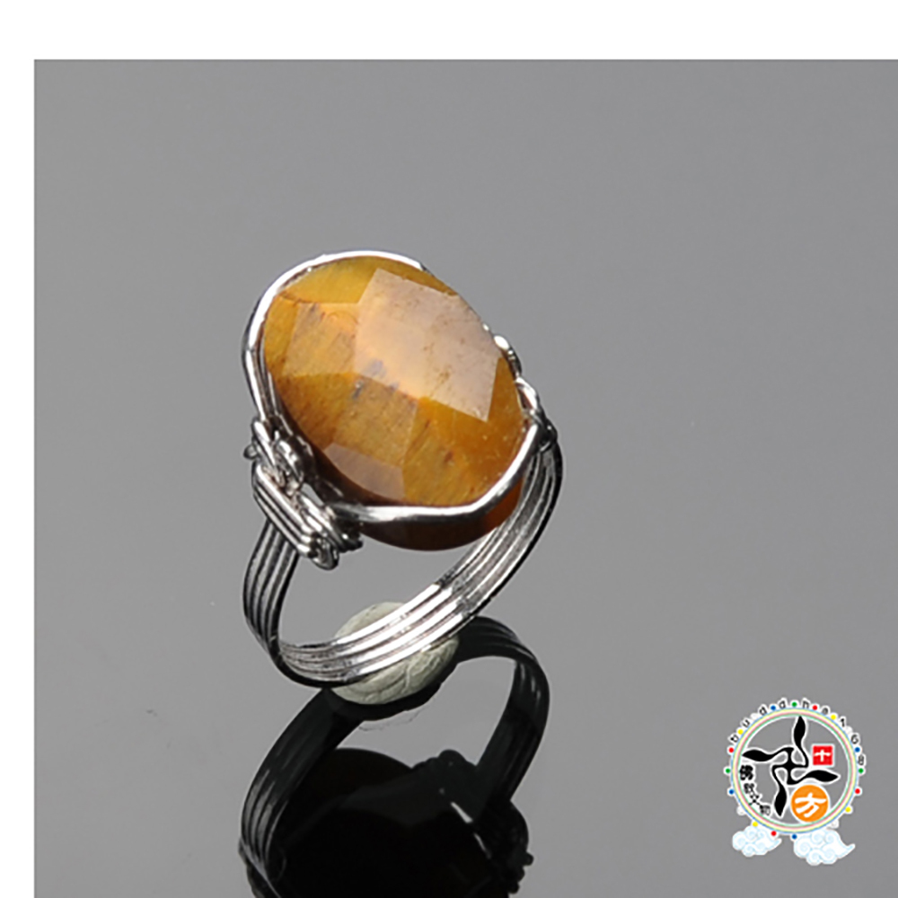 虎眼石{招財}戒指【十方】136329