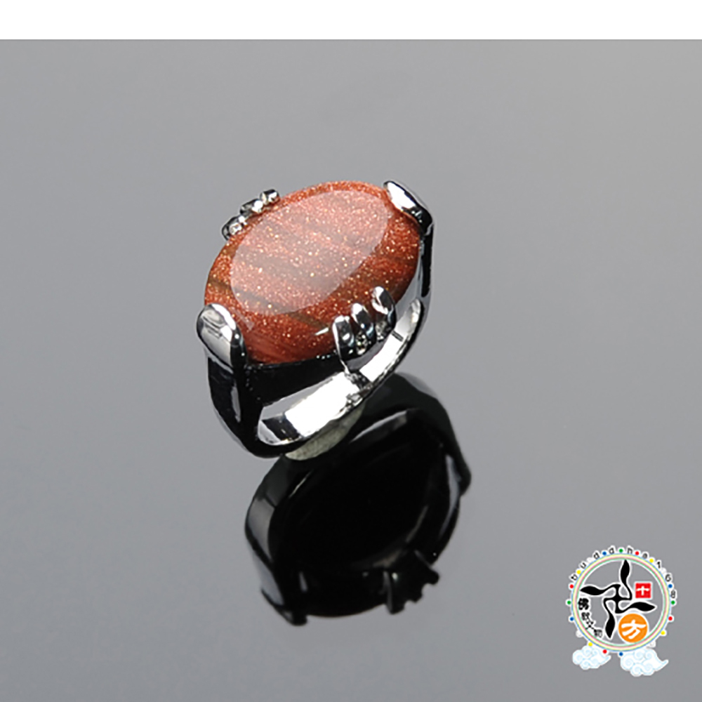 金沙石{招財}戒指【十方】136333