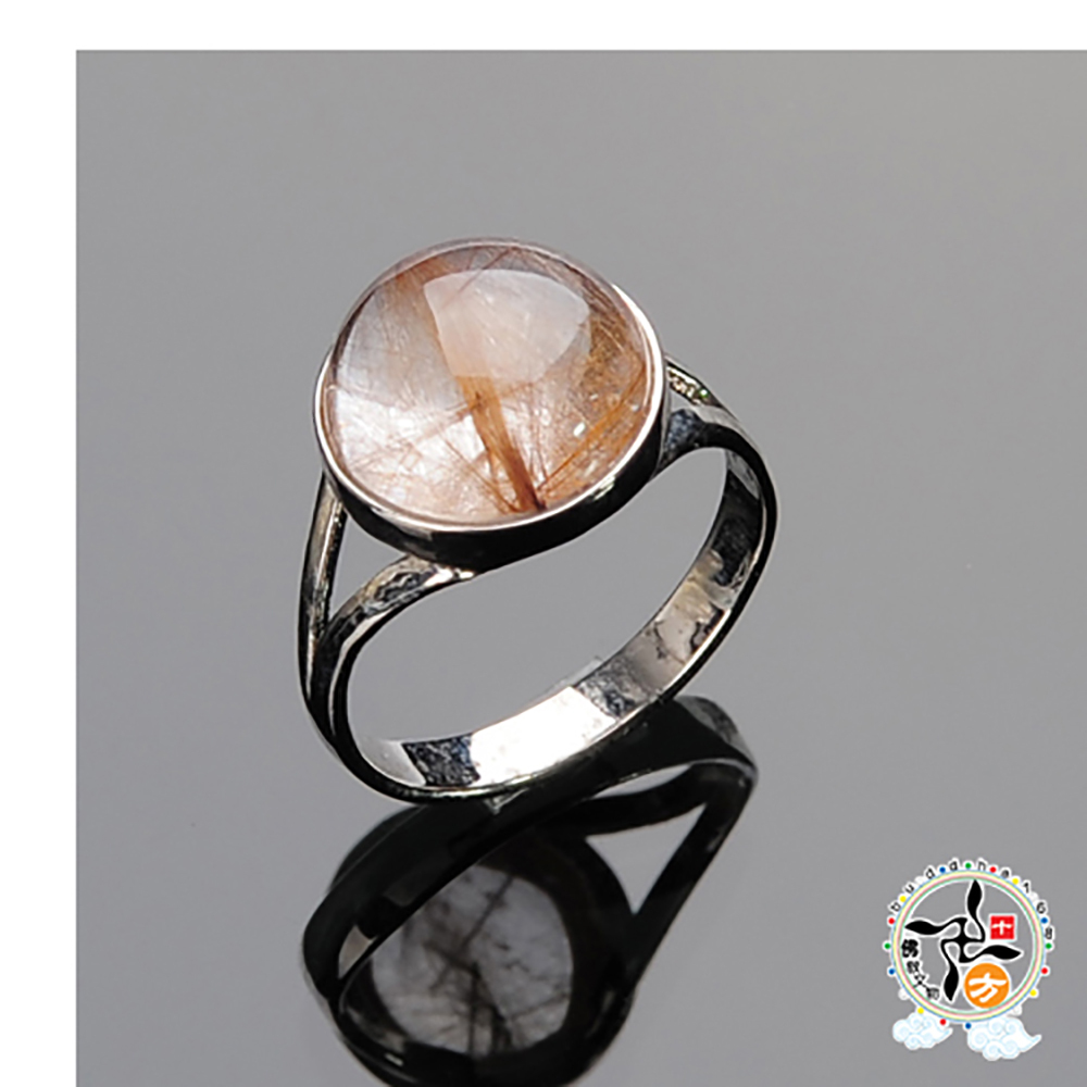 鈦晶戒指17.5 mm【十方】136401