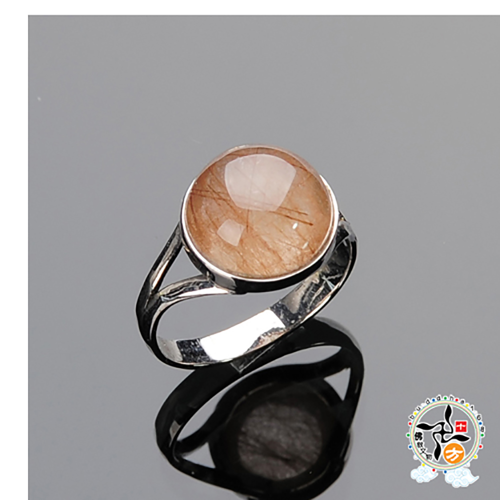 鈦晶戒指17.5 mm【十方】136404