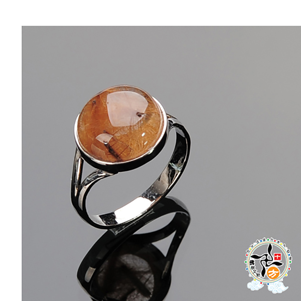 鈦晶戒指17.5mm【十方】136410