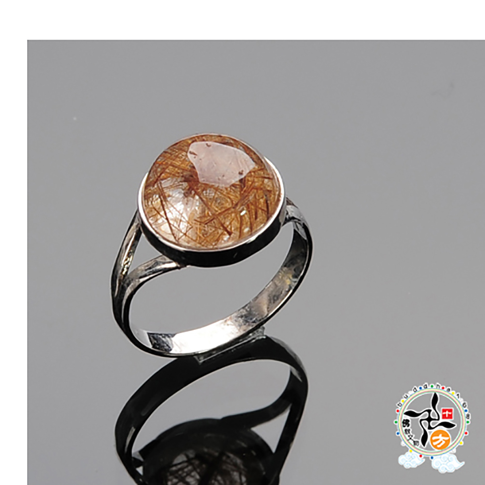 鈦晶戒指17.5 mm【十方】136406