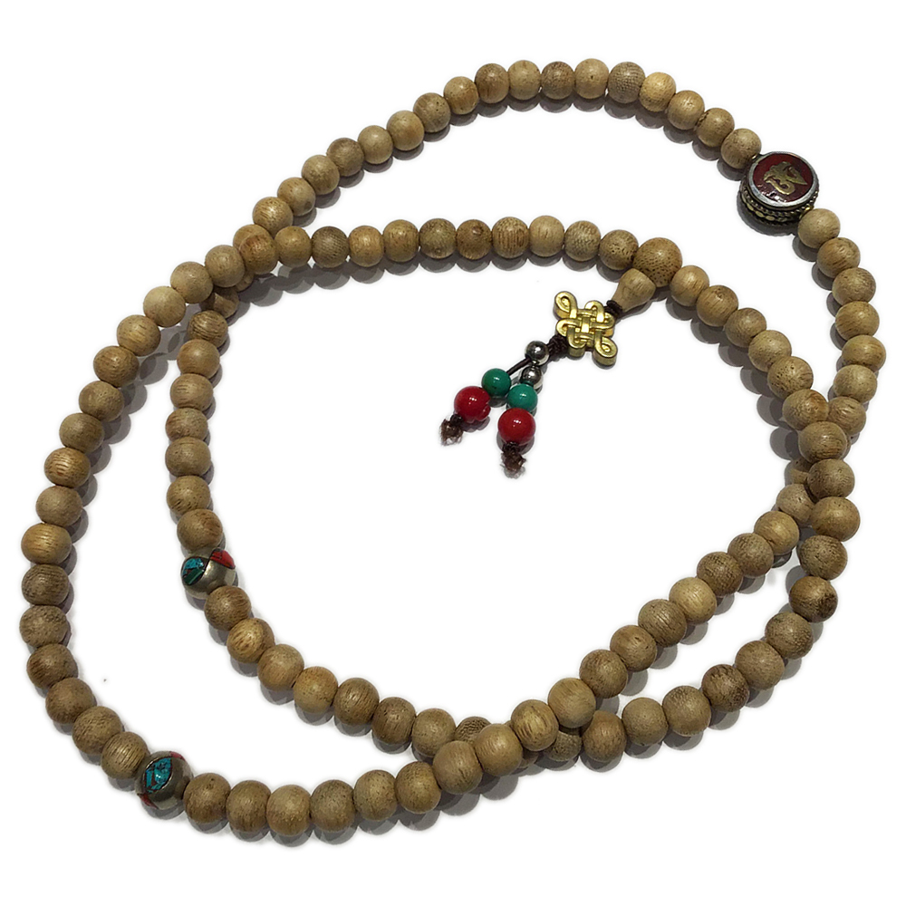 嗡(藏式)佳里萬丹沉香木108念珠8mm【十方】136731