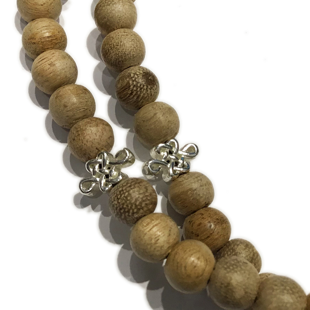 玉柱+佳里萬丹沉香木108念珠8mm【十方】136751