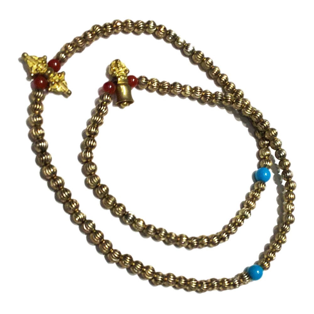 金剛 杵&銅珠108念珠5mm【十方】137188