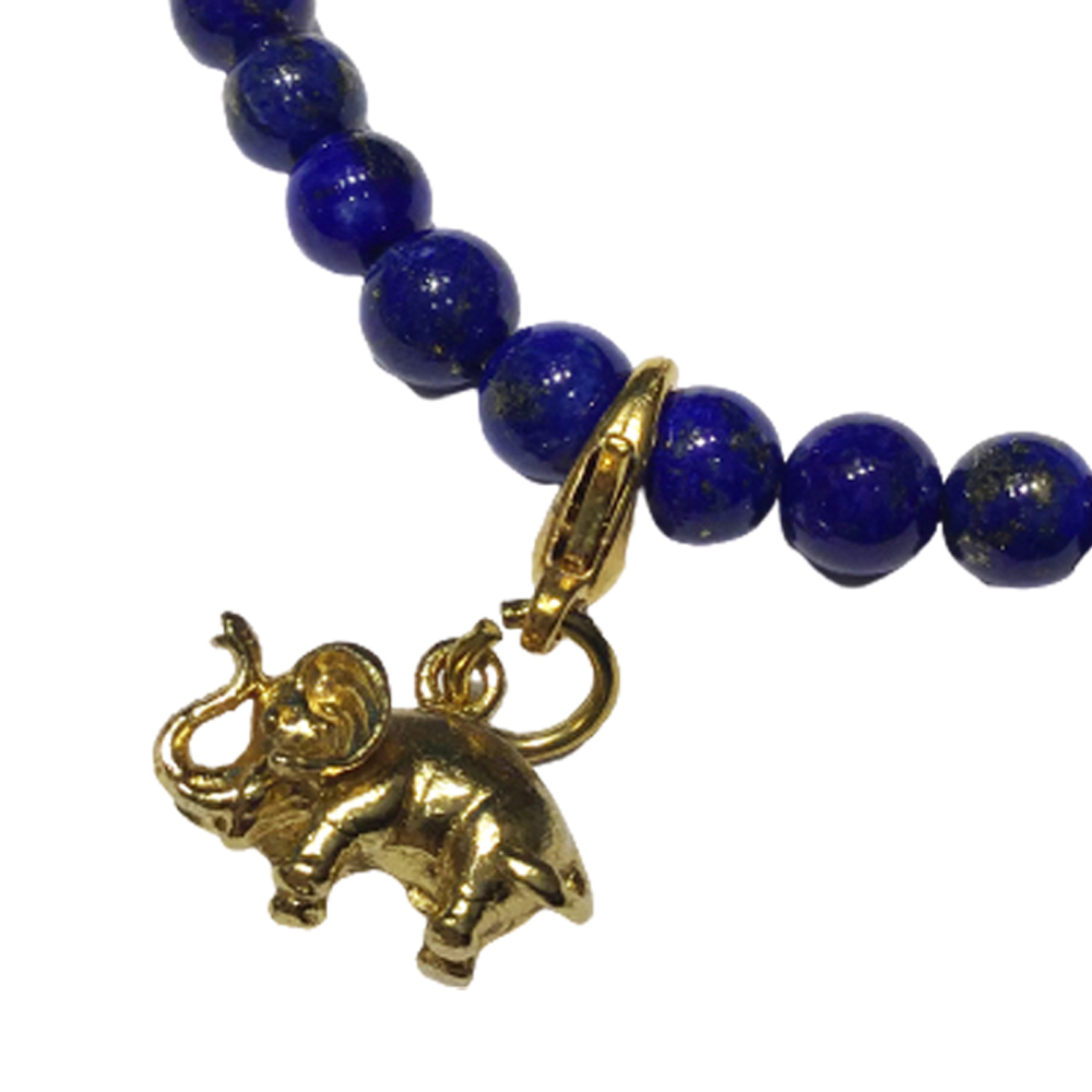 開運吉象{金色念珠夾}項鍊【十方】138067