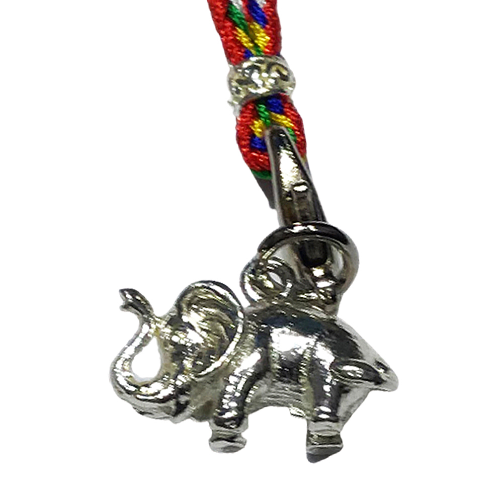 開運吉象{銀色念珠夾}項鍊【十方】138066