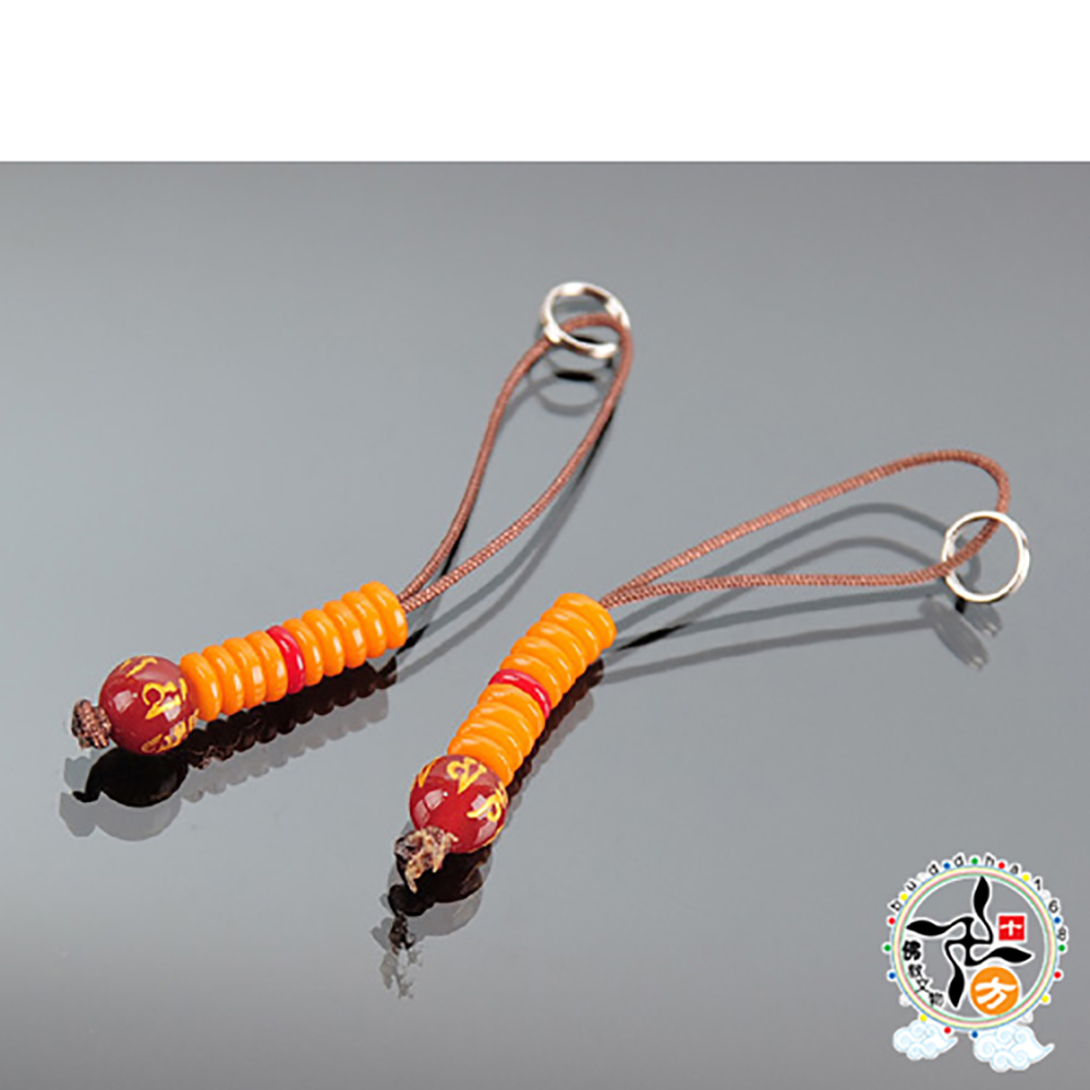 六字真言(紅玉髓)+蜜納計數珠【十方】140326