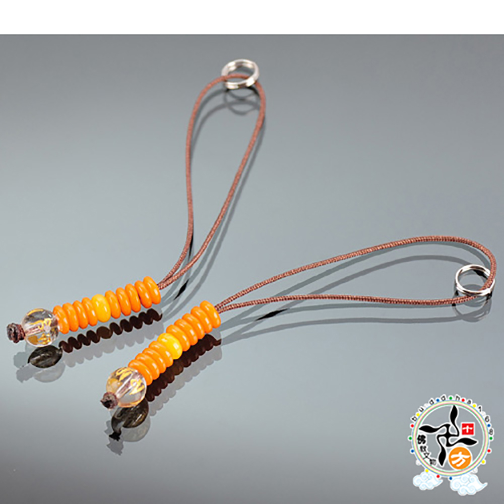 六字真言(紅玉髓)+蜜納計數珠【十方】140346