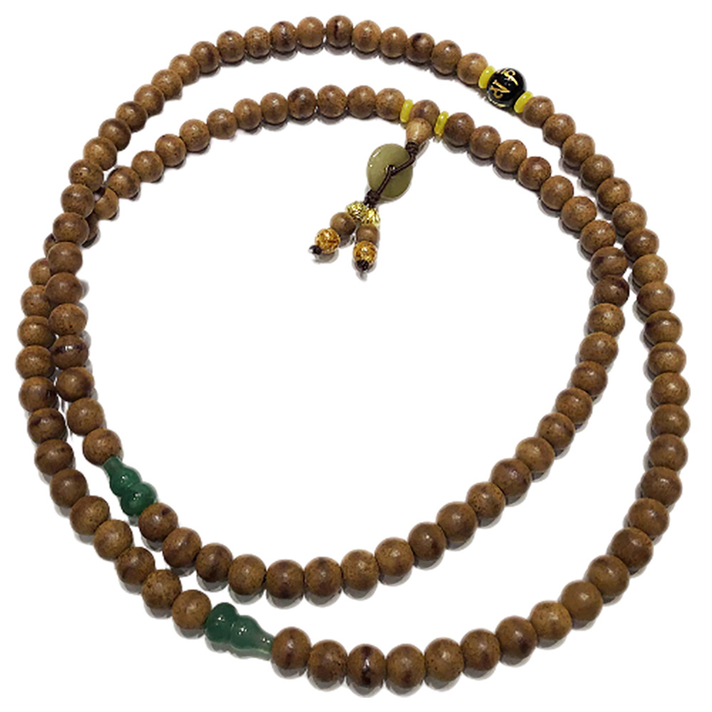 玉葫蘆+沉香木108念珠8mm【十方】141185