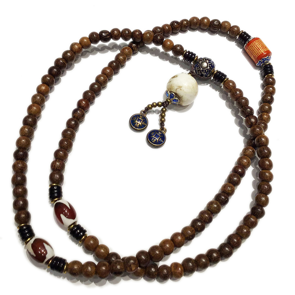 心經+越南沉木108念珠6mm【十方】141151