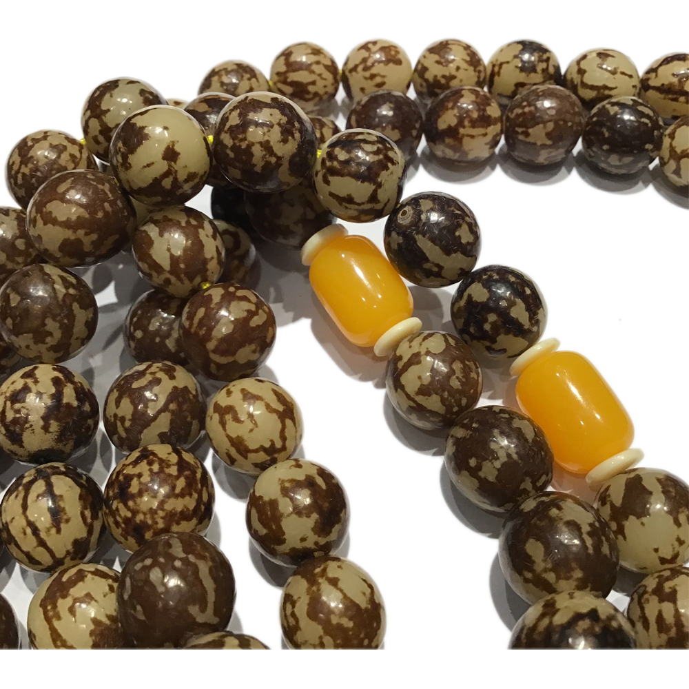 蜜納+花菩提108念珠14mm【十方】140411