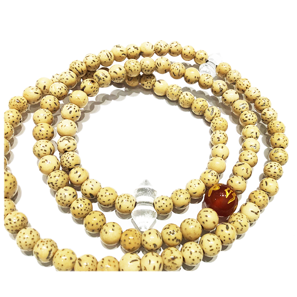 金剛杵{水晶}+星月菩提108念珠5mm【十方】143369