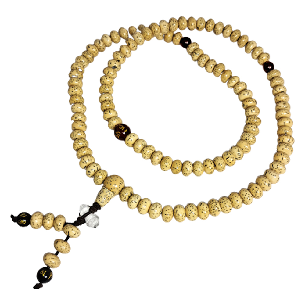 金剛杵(水晶)+星月菩提4*7mm【十方】143472