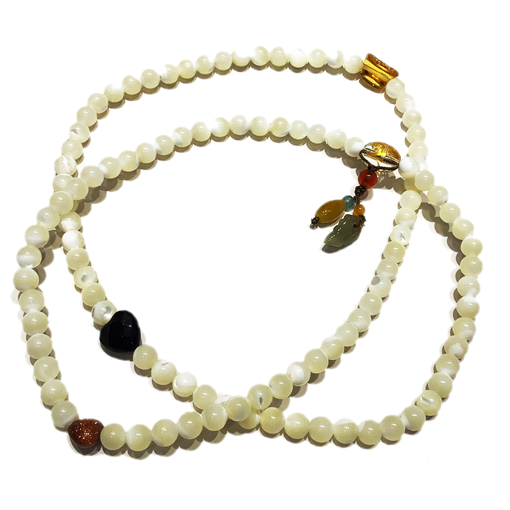 四珍寶+硨磲108念珠6mm【十方】146555