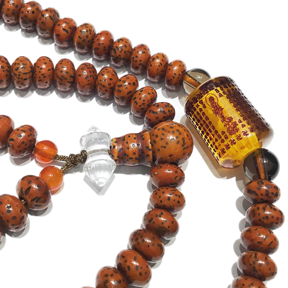 金剛杵心經老星月菩提108念珠 4 mm【十方】146459