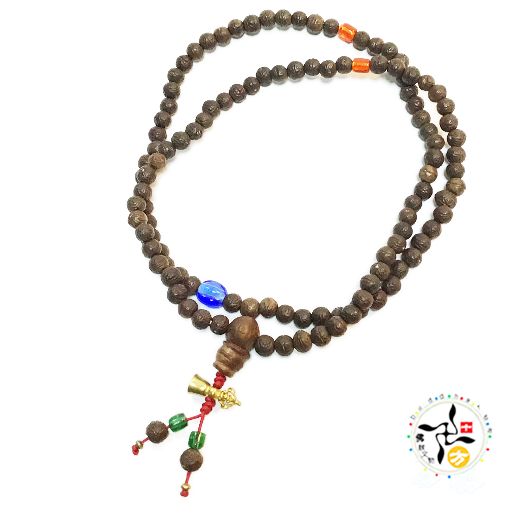 金剛鈴+琉璃+西藏小鳳眼108念珠7mm【十方】147479