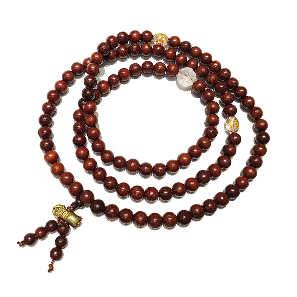 金剛鈴+紫檀108念珠8mm【十方】147719