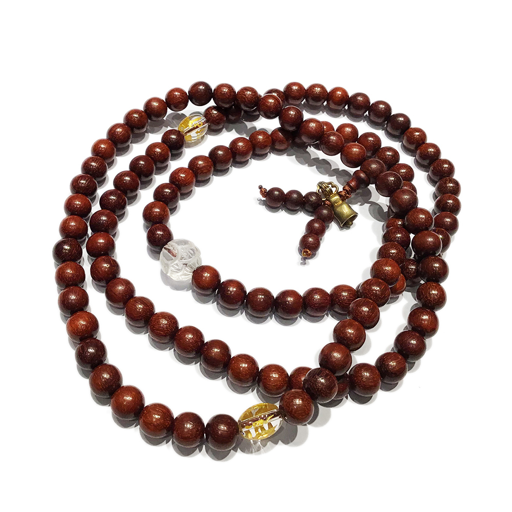 金剛鈴+紫檀108念珠8mm【十方】147719