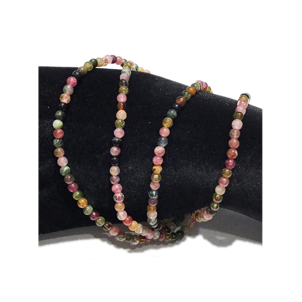 碧璽項鍊手鍊4mm【十方】148145