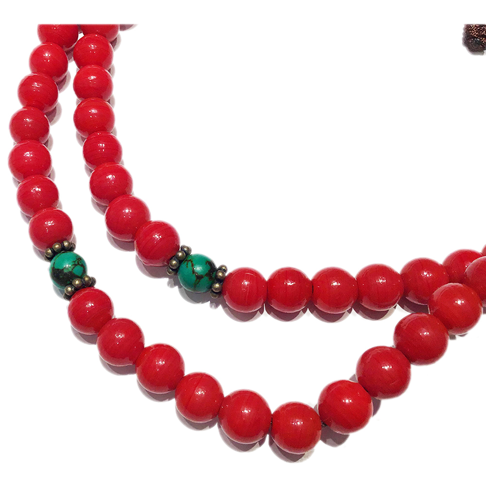 吉祥結+火山琉璃108念珠10mm【十方】148297