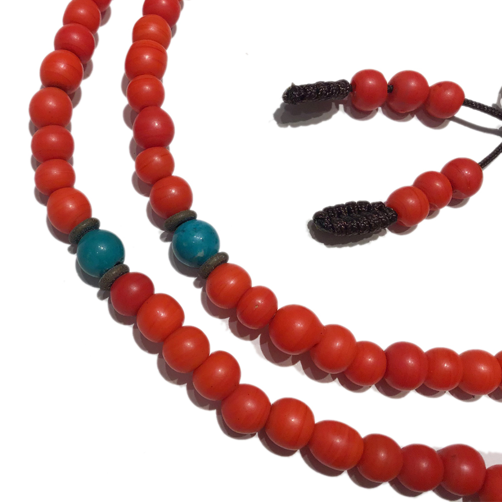 金剛杵+火山琉璃108念珠5mm【十方】148162