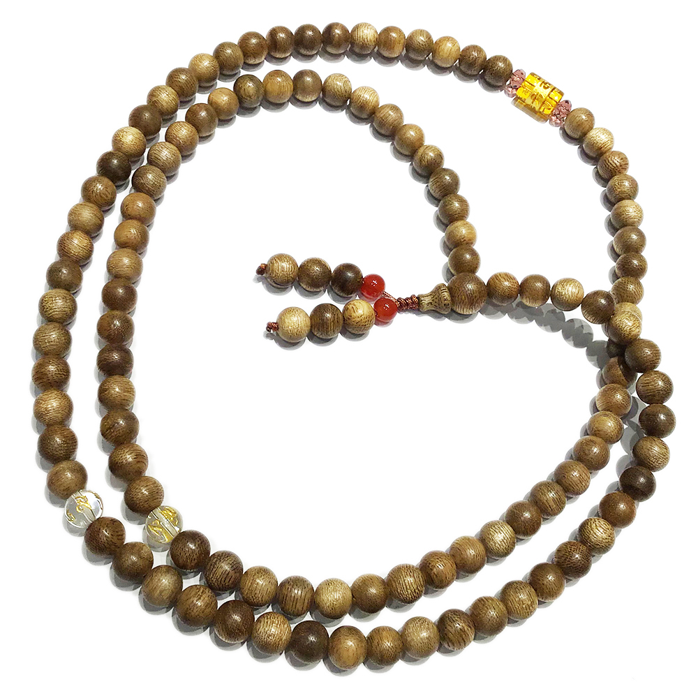 轉經輪+加里曼丹沉香木108念珠8mm【十方】148395