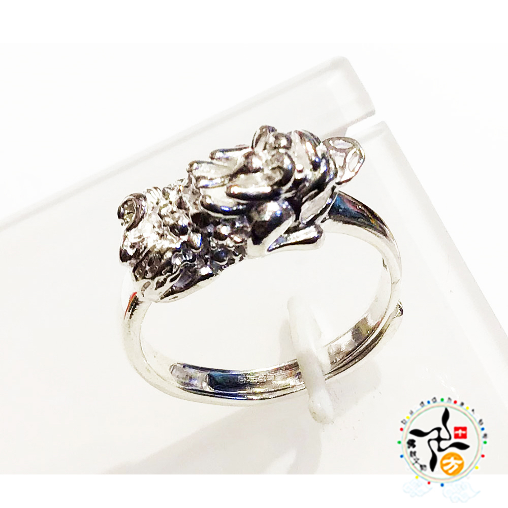 咬錢貔貅 925純銀戒【十方】148592