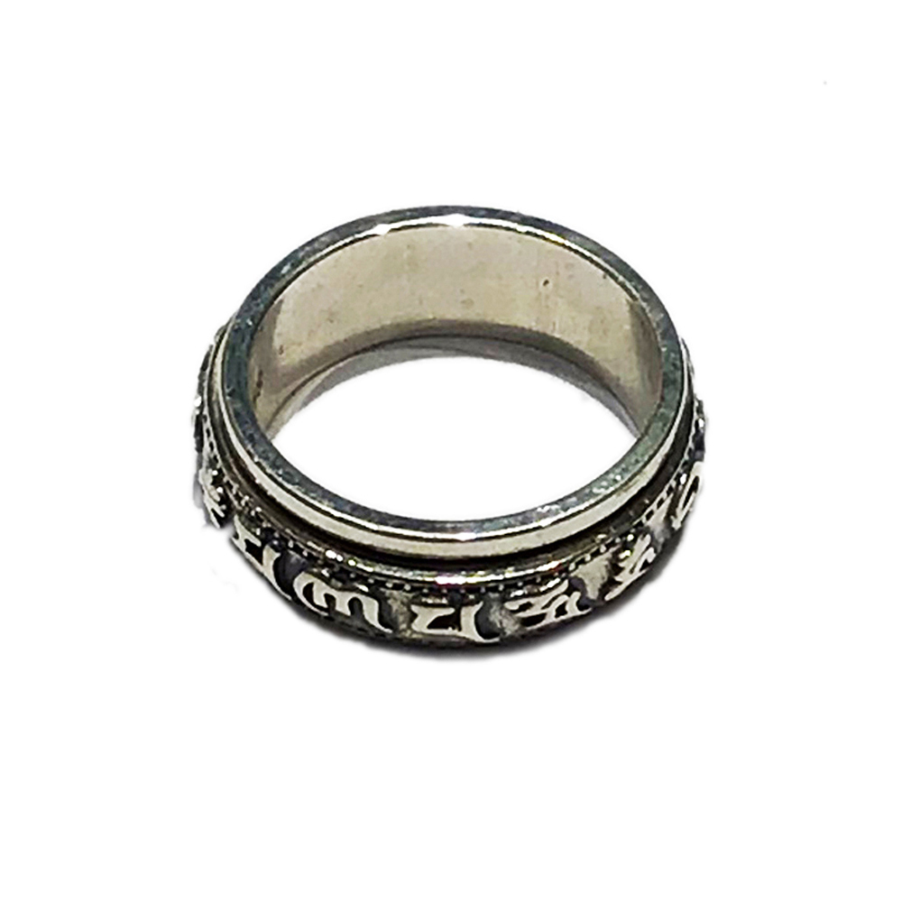六字真言925純銀 轉運戒指【十方】149821