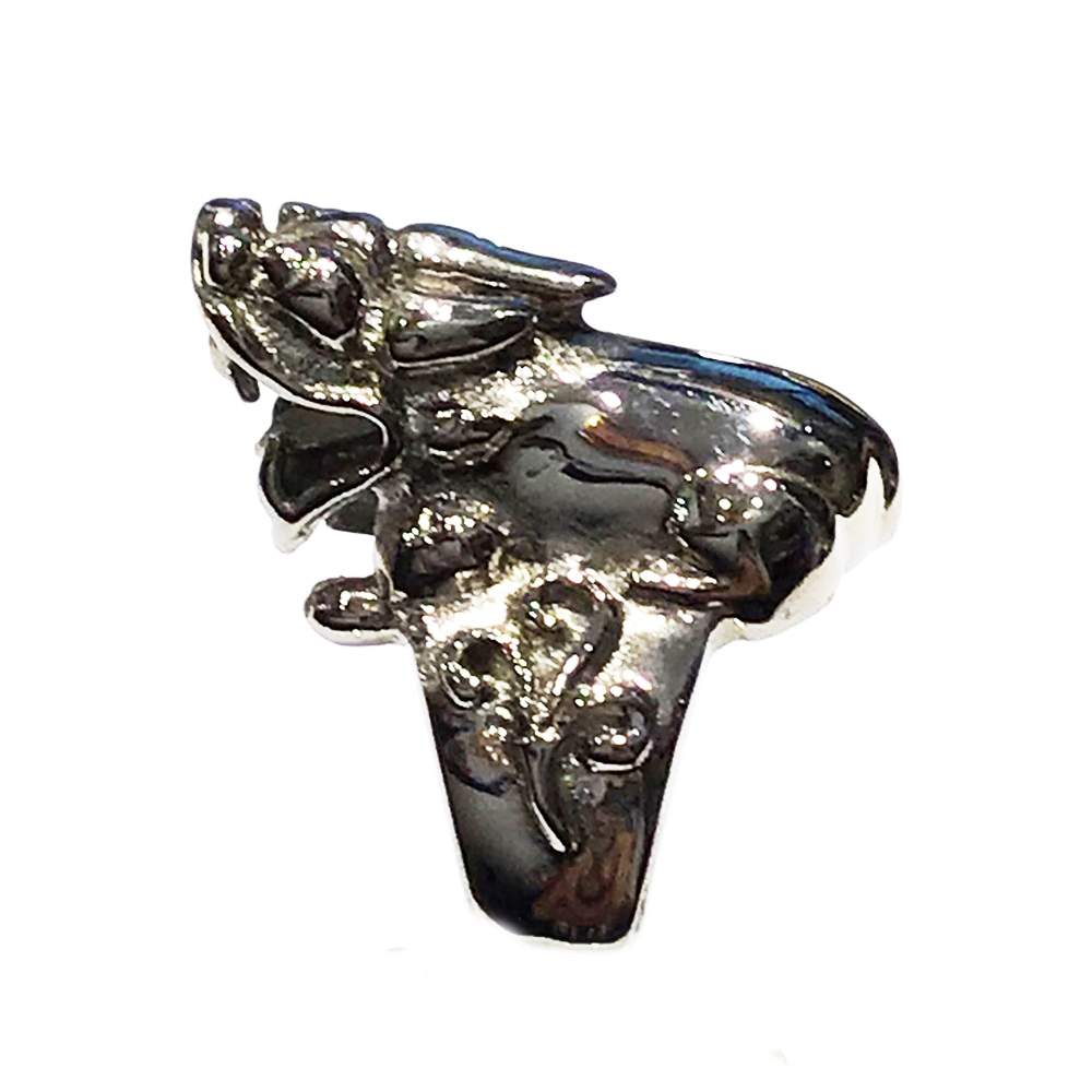 招財貔貅 鈦鋼戒指【十方】149818