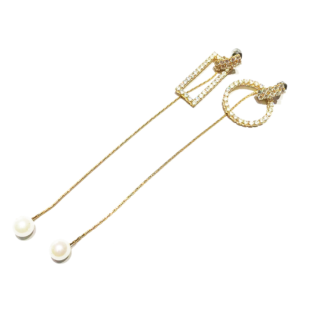 方圓鑽石耳環【十方】151044