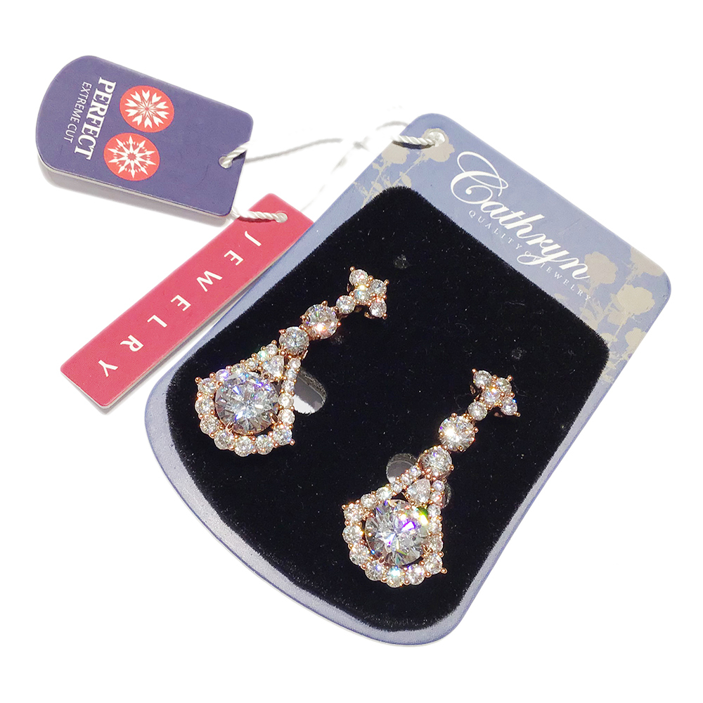 水滴型鑽石耳環【十方】151043