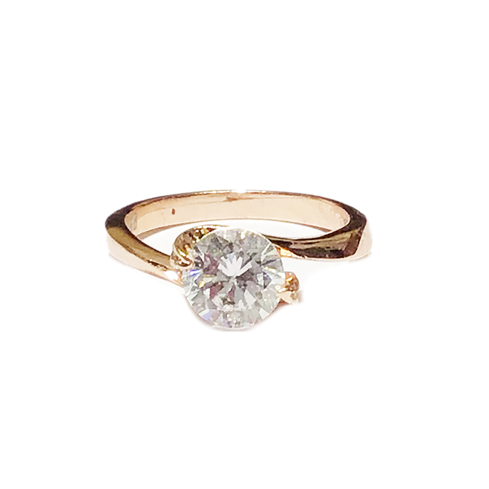 水晶鑽石戒指【十方】151046