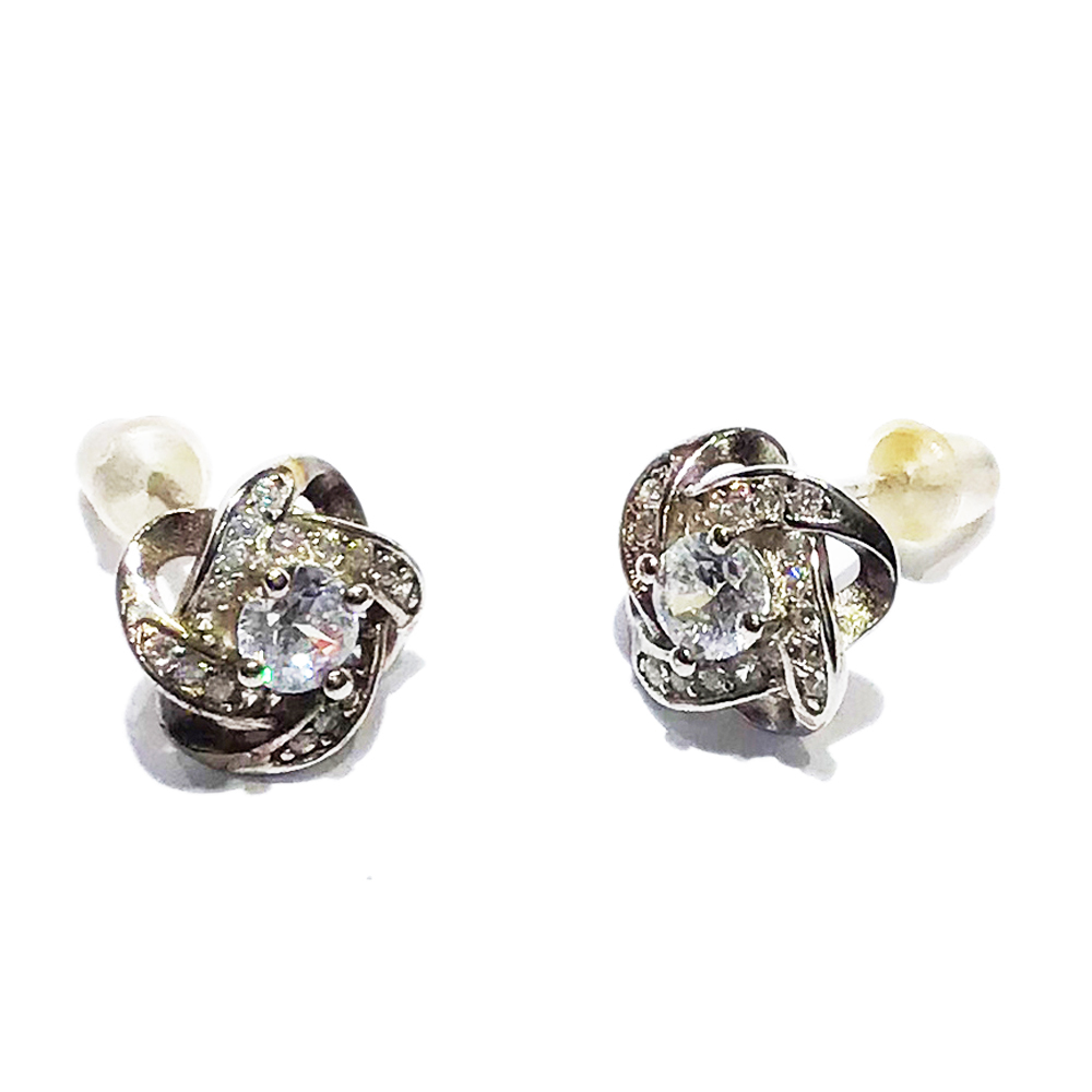 水晶鑽耳環【十方】151061