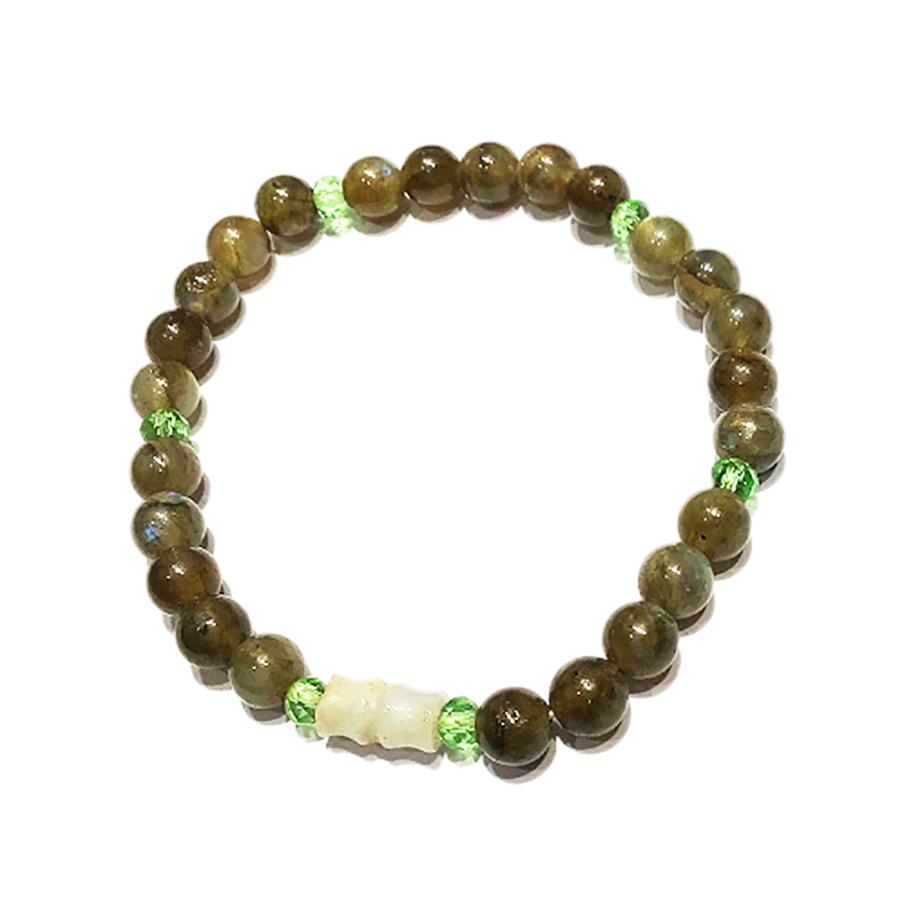 節節高升{玉}&佛光石手珠6mm【十方】122933