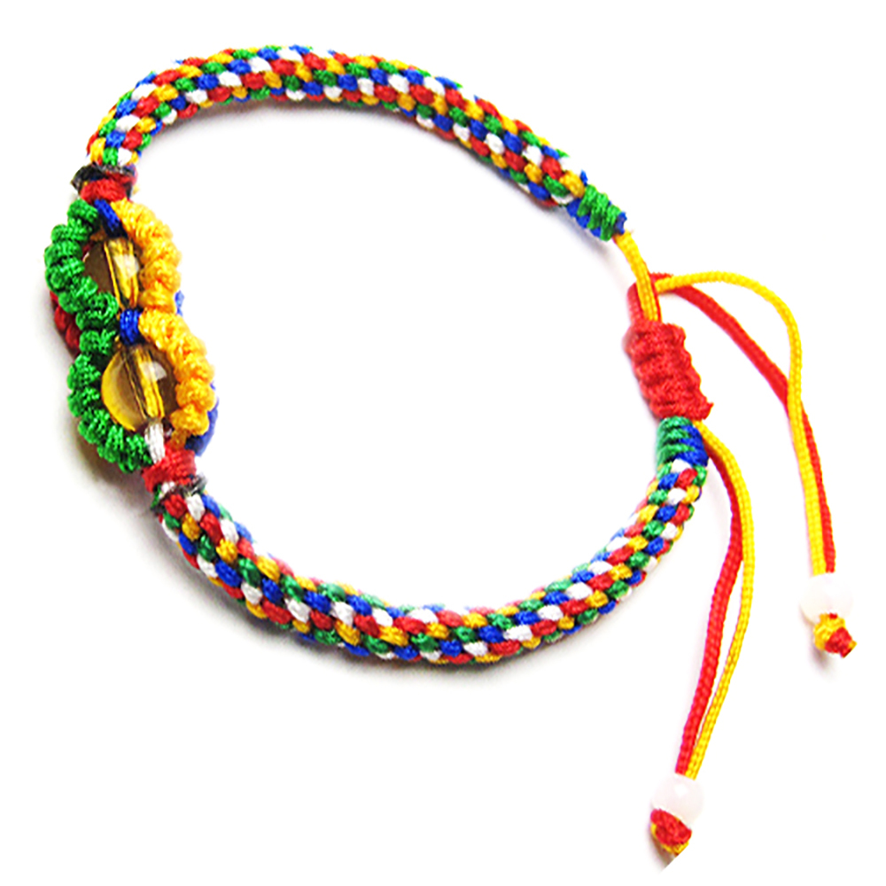 金剛杵五色線手鍊【十方】122509