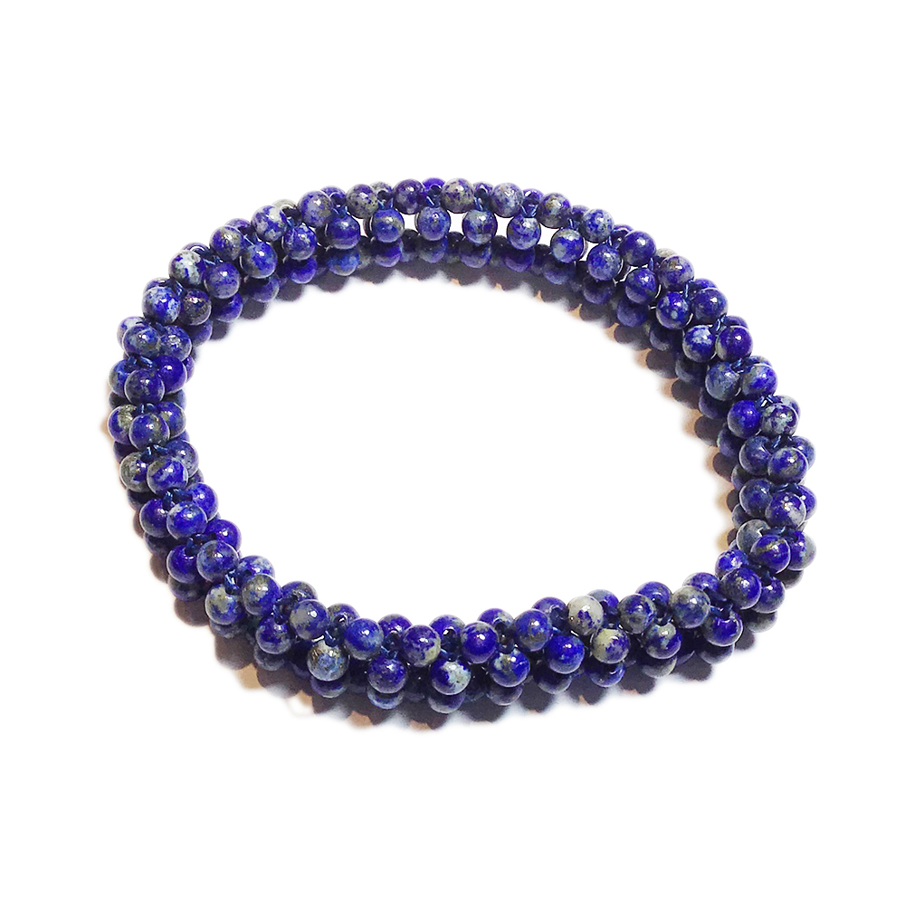 青金石圓滿手珠4mm【十方】122476