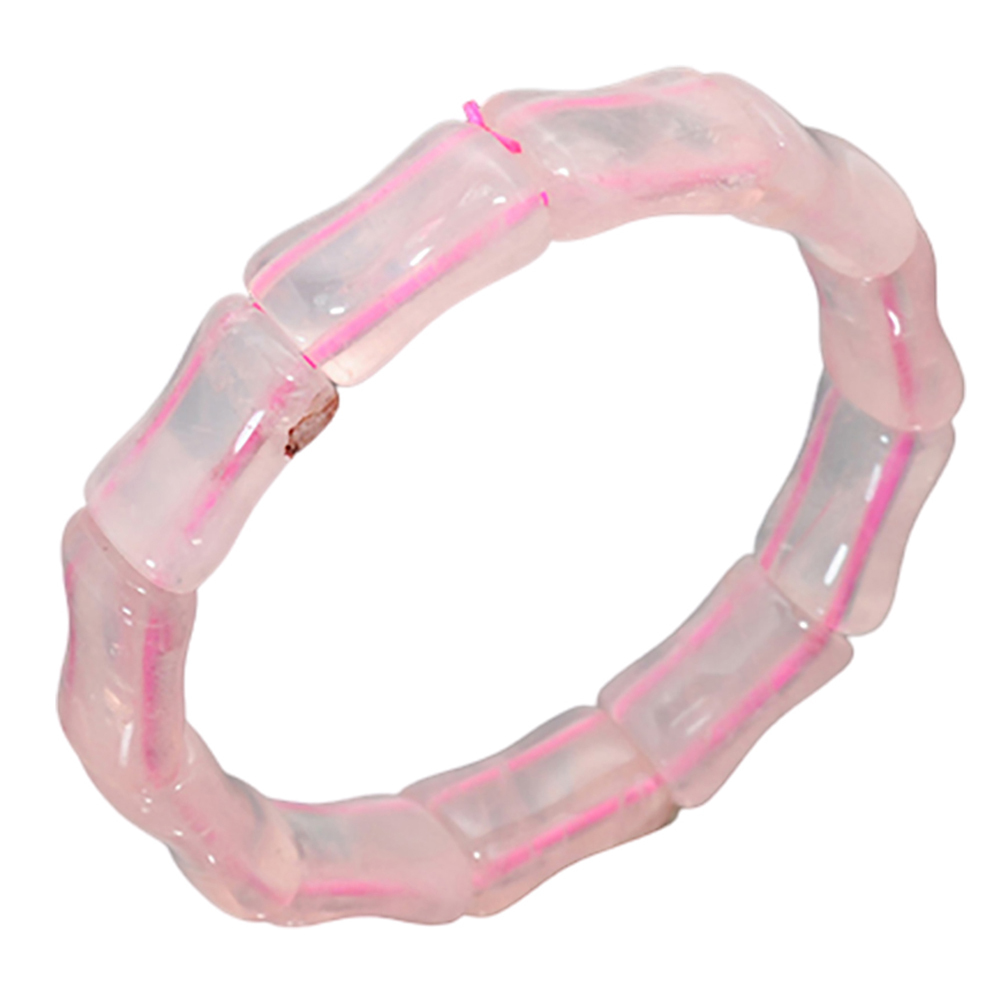 粉晶{竹節}手環【十方】128414