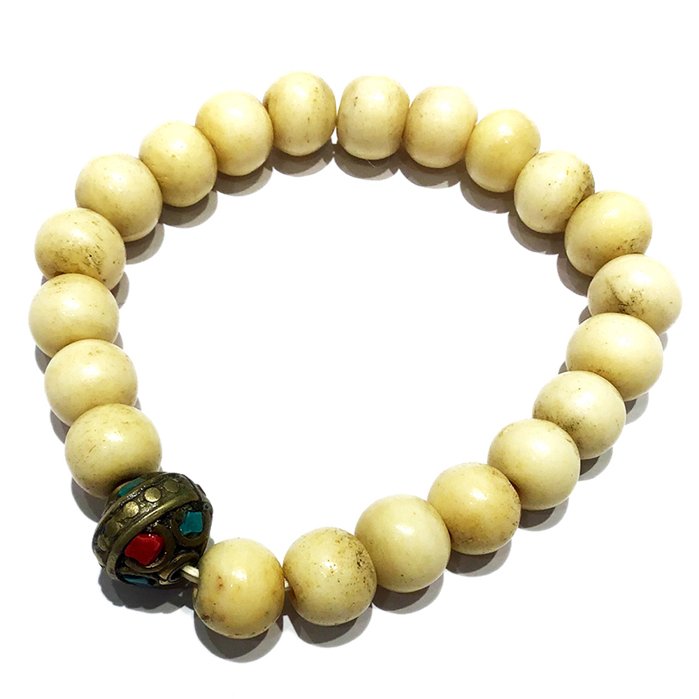 藏密銅珠骨珠手珠10mm【十方】128229