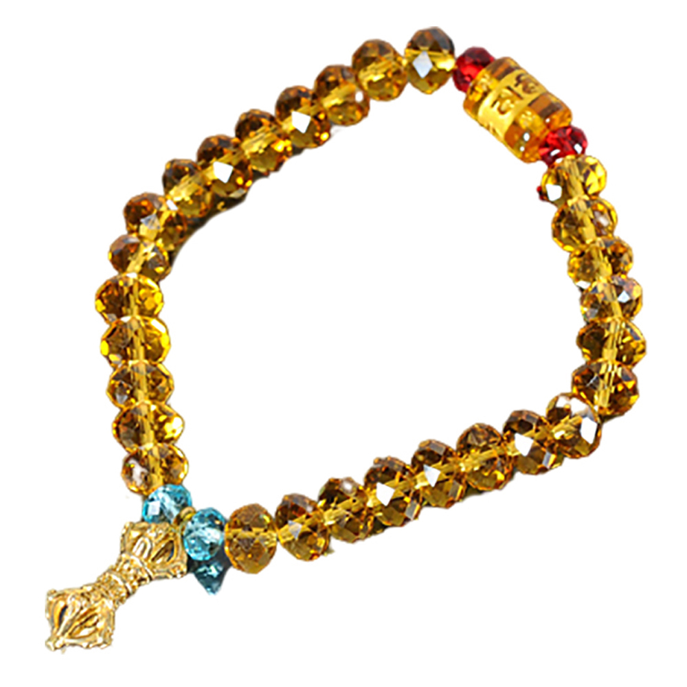 轉經筒&金剛杵&黃晶鑽手珠【十方】129503