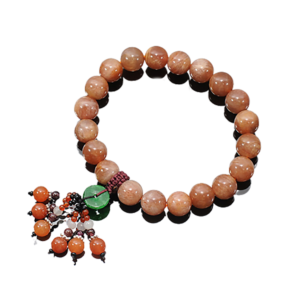 太陽石手珠9mm+圓滿流蘇【十方】131896