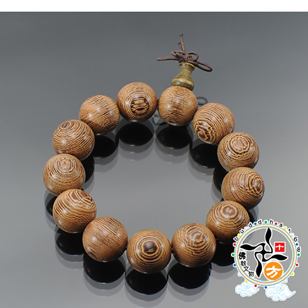 黑翅木帶眼手珠16mm【十方】131219